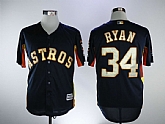 Astros 34 Nolan Ryan Navy 2018 Gold Program Cool Base Stitched Baseball Jerseys,baseball caps,new era cap wholesale,wholesale hats